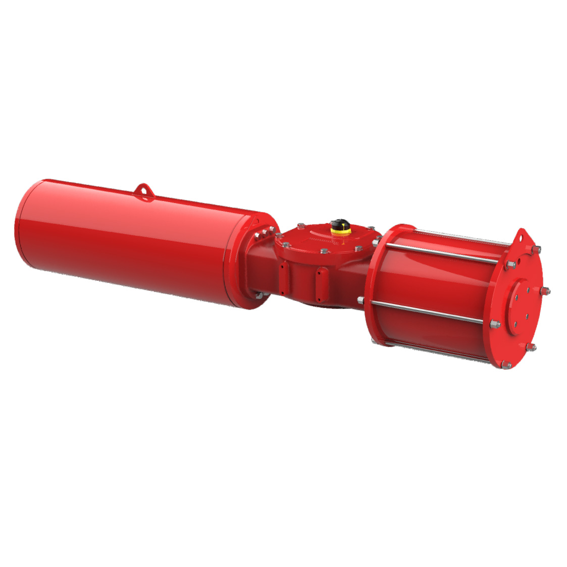 Scotch Yoke Pneumatic Actuator Jaro Return Jhd2E0410YS
